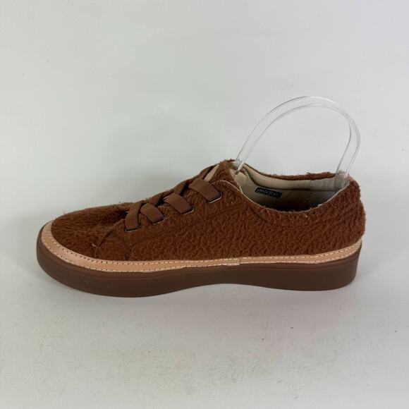 Revitalign Malibu Morgan Running Sneakers Womens 9.5 Brown Suede Lace Up Low Top - Picture 6 of 10